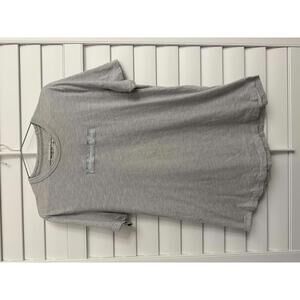 Abercrombie & Fitch short-sleeve t-shirt with a front logo patch size Large